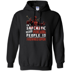 image 1021 247x247px Deadpool Shirt: I'm Sarcastic Because Punching People Is Frowned Upon