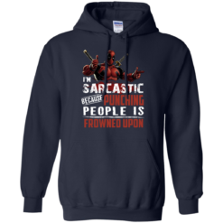 image 1022 247x247px Deadpool Shirt: I'm Sarcastic Because Punching People Is Frowned Upon