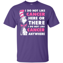 image 1029 247x247px I Do Not Like Cancer Here Or There Or Anywhere T Shirt
