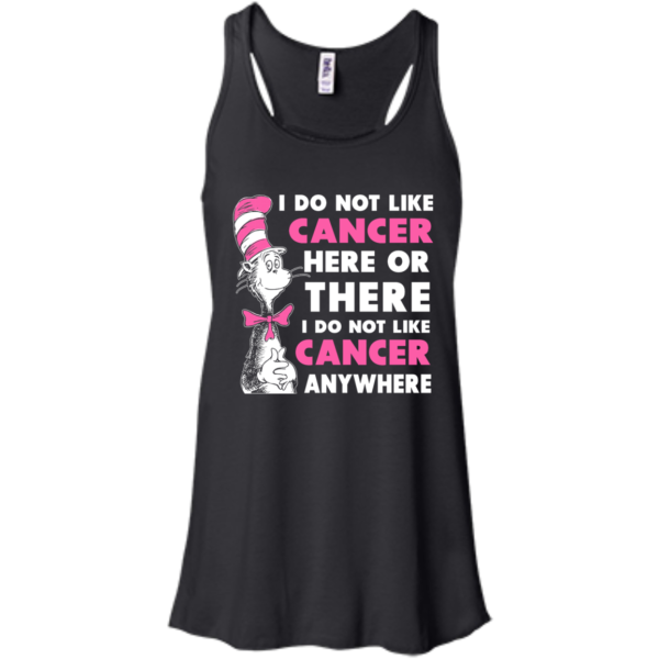 image 1030 600x600px I Do Not Like Cancer Here Or There Or Anywhere T Shirt