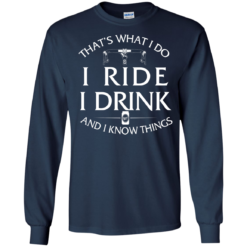 image 170 247x247px Cycling T Shirt: That's What I Do I Ride I Drink And I Know Things