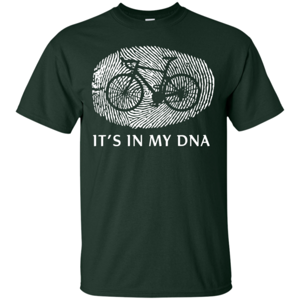 image 249 600x600px It's in my DNA Cycling tshirt, bicycle DNA shirt