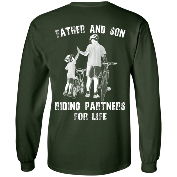 image 309 600x600px Father and Son Riding Partners For Life T shirt, Hoodies, Tank