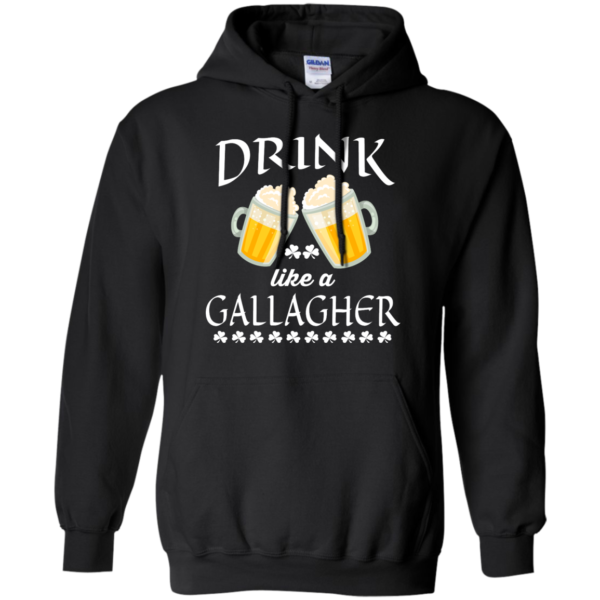 image 35 600x600px St Patrick's Day: Drink Like A Gallagher T Shirt