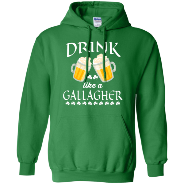 image 36 600x600px St Patrick's Day: Drink Like A Gallagher T Shirt