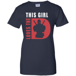 image 514 247x247px DEADPOOL T shirt: This Girl Loves The D (Deadpool) Shirt