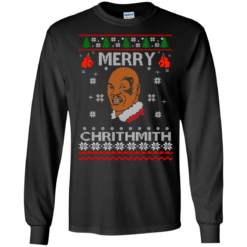 image 557 247x247px Merry Chrithmith Mike Tyson Ugly Christmas Sweater, T shirt