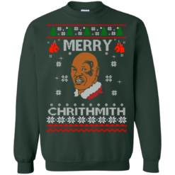 image 562 247x247px Merry Chrithmith Mike Tyson Ugly Christmas Sweater, T shirt