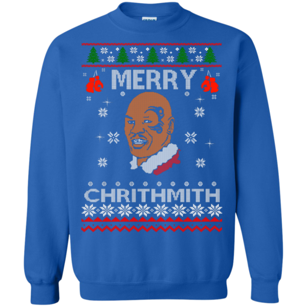 image 564 600x600px Merry Chrithmith Mike Tyson Ugly Christmas Sweater, T shirt