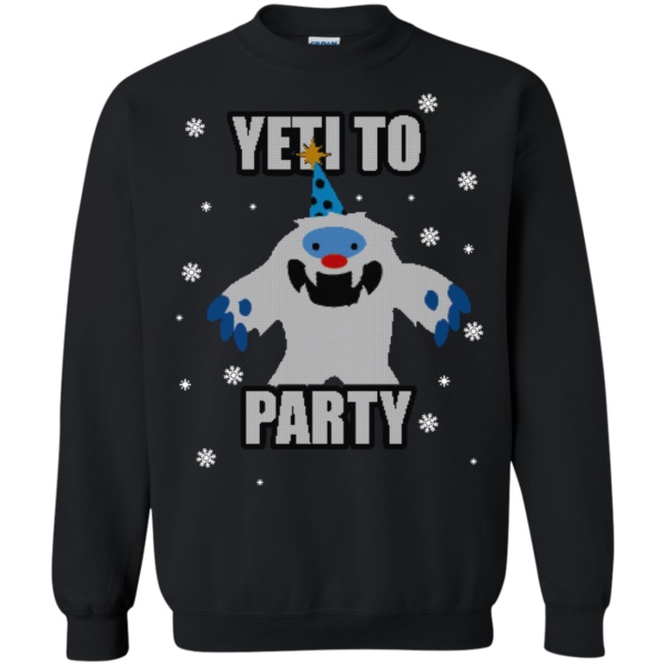 image 573 600x600px Yeti To Party Christmas Sweater