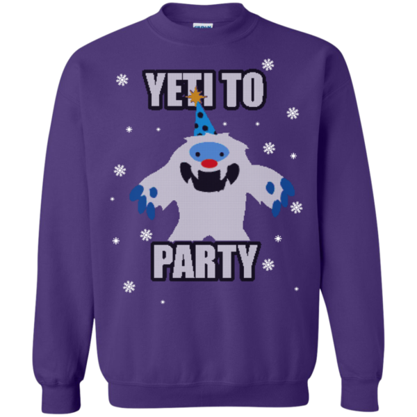 image 576 600x600px Yeti To Party Christmas Sweater