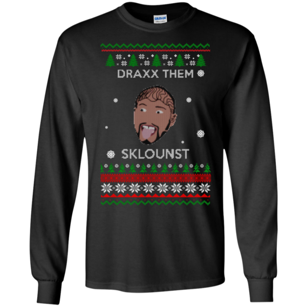 image 581 600x600px Draxx Them Sklounst Christmas Sweater, T Shirt, Hoodies