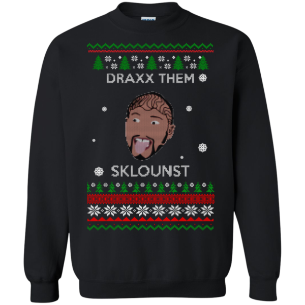 image 585 600x600px Draxx Them Sklounst Christmas Sweater, T Shirt, Hoodies