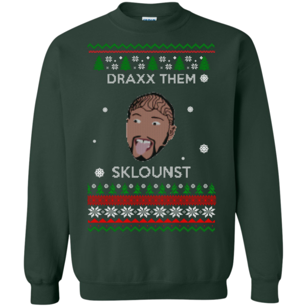 image 586 600x600px Draxx Them Sklounst Christmas Sweater, T Shirt, Hoodies