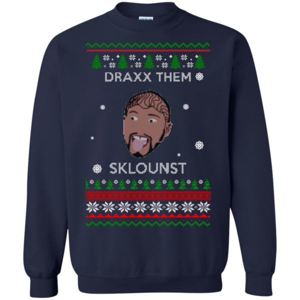 image 588 600x600px Draxx Them Sklounst Christmas Sweater, T Shirt, Hoodies