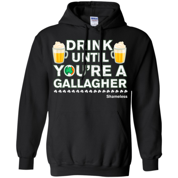 image 6 600x600px St Patrick's Day: Drink Until You Are A Gallagher T Shirt