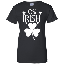 image 684 247x247px St Patrick's Day: 0% Irish funny irish t shirt, hoodies, tank