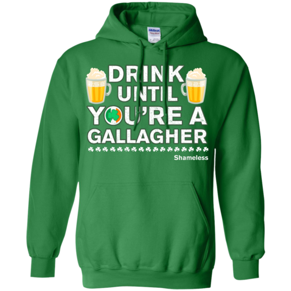 image 7 600x600px St Patrick's Day: Drink Until You Are A Gallagher T Shirt