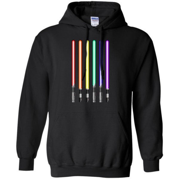 image 880 600x600px Star Wars Lightsaber Rainbow Shirt (Tee Hoodies Tank Top)