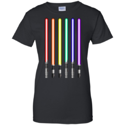 image 883 247x247px Star Wars Lightsaber Rainbow Shirt (Tee Hoodies Tank Top)