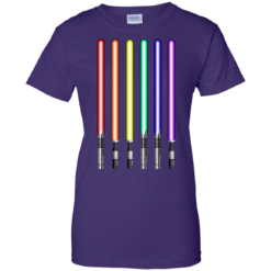 image 884 247x247px Star Wars Lightsaber Rainbow Shirt (Tee Hoodies Tank Top)