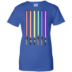 image 885 247x247px Star Wars Lightsaber Rainbow Shirt (Tee Hoodies Tank Top)
