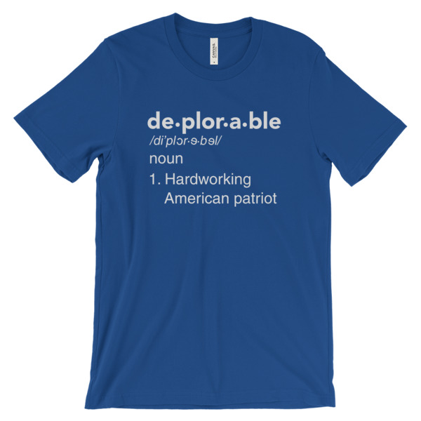 mockup 399a827epx Deplorable Definition: Hardworking American Patriot Unisex T shirt