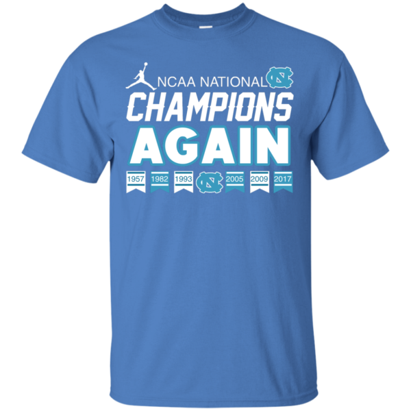 image 104 600x600px UNC 2017 Champions Again T Shirts & Hoodies