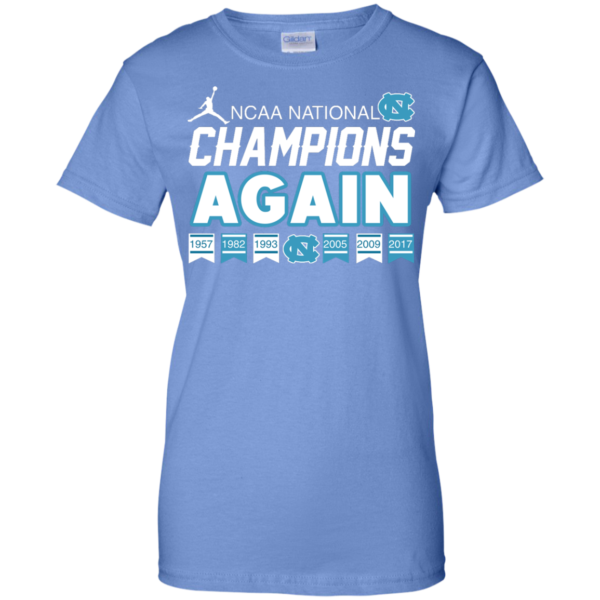 image 111 600x600px UNC 2017 Champions Again T Shirts & Hoodies