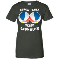 image 135 247x247px Beach Ball Sized Lady Nuts T Shirts & Hoodies
