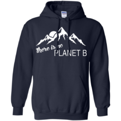 There is no Plannet B - Hoodies - Navy