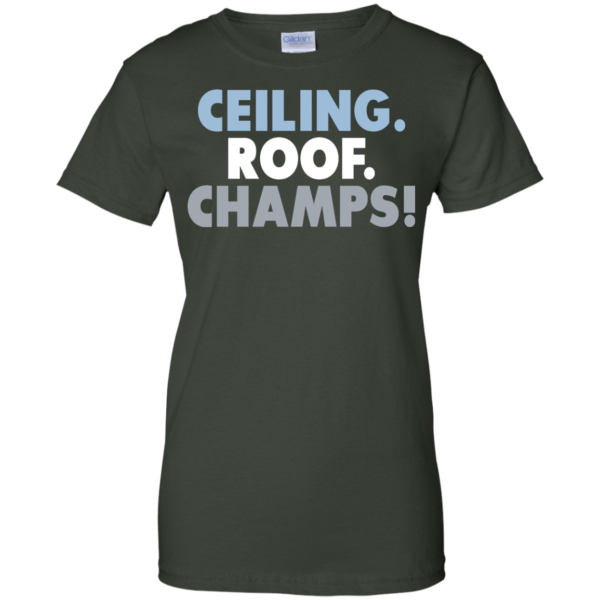 image 197 600x600px UNC Ceiling Roof Champs T Shirts & Hoodies