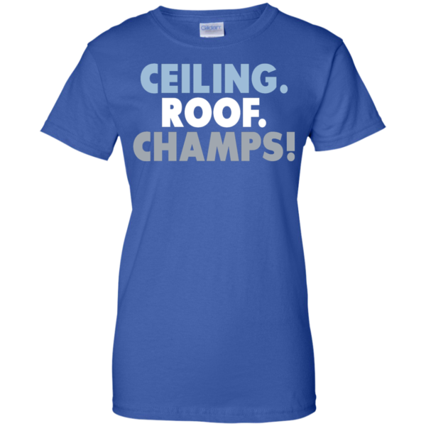 image 198 600x600px UNC Ceiling Roof Champs T Shirts & Hoodies