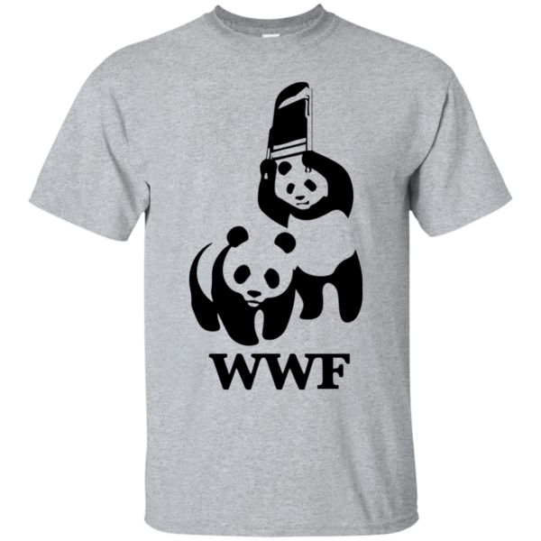 image 279 600x600px WWF Panda Bear Wrestling T Shirts