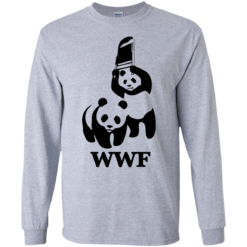 image 282 247x247px WWF Panda Bear Wrestling T Shirts