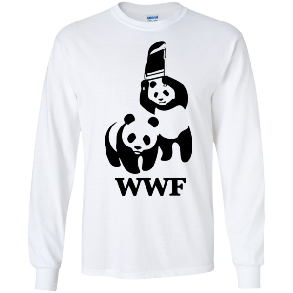 image 283 600x600px WWF Panda Bear Wrestling T Shirts