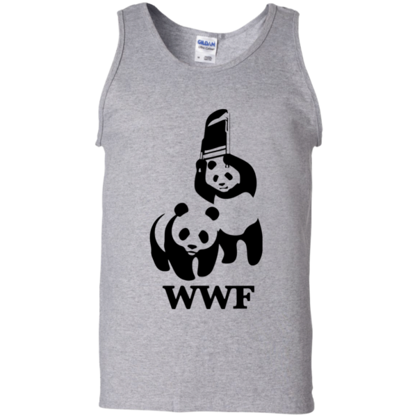 image 286 600x600px WWF Panda Bear Wrestling T Shirts