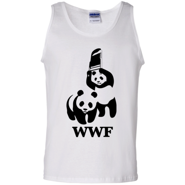 image 287 600x600px WWF Panda Bear Wrestling T Shirts