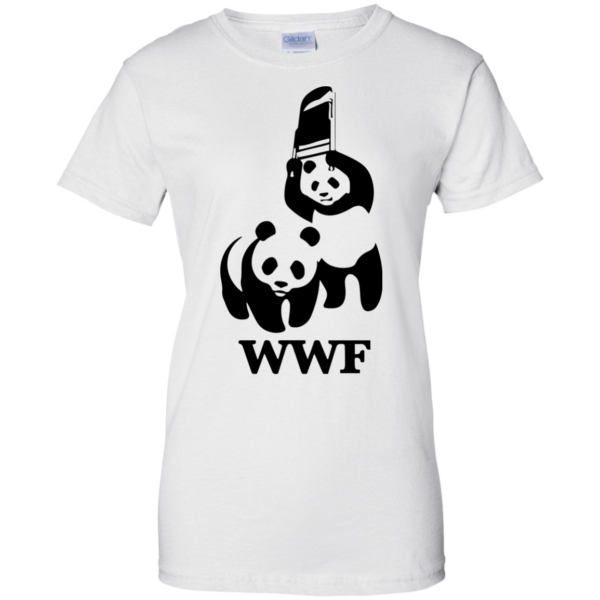 image 289 600x600px WWF Panda Bear Wrestling T Shirts