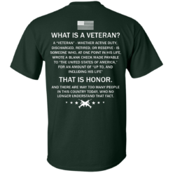 image 302 247x247px What Is A Veteran That Is Honor T Shirts, Hoodies & Tank Top
