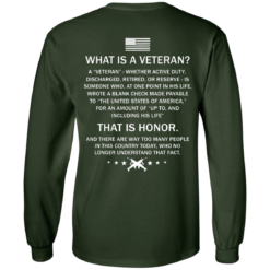 image 305 247x247px What Is A Veteran That Is Honor T Shirts, Hoodies & Tank Top