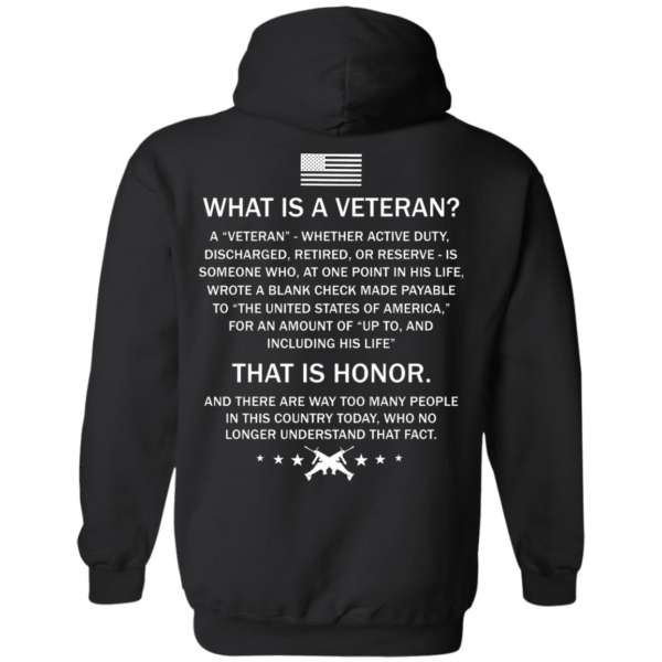 image 307 600x600px What Is A Veteran That Is Honor T Shirts, Hoodies & Tank Top