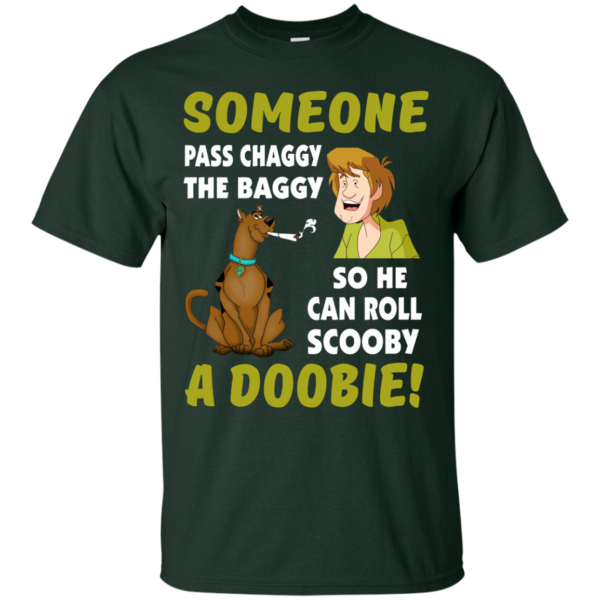 image 56 600x600px Scooby Doo: Someone Pass Chaggy The Baggy T Shirt