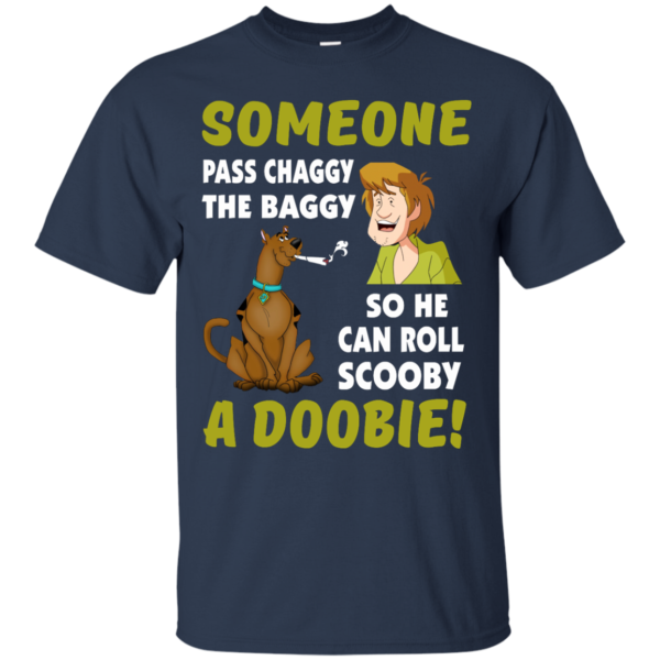 image 57 600x600px Scooby Doo: Someone Pass Chaggy The Baggy T Shirt