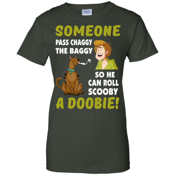 image 64 600x600px Scooby Doo: Someone Pass Chaggy The Baggy T Shirt