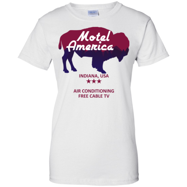 image 387 600x600px Motel America, Indiana USA Shirt Home of the Gods T Shirts