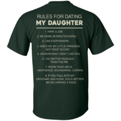 image 41 247x247px Rules For Dating My Daughter T Shirt, Hoodies & Tank Top