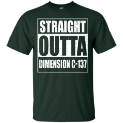 image 412 247x247px Rick and Morty: Straight Outta Dimension C 137 T Shirts, Hoodies