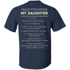 image 42 247x247px Rules For Dating My Daughter T Shirt, Hoodies & Tank Top