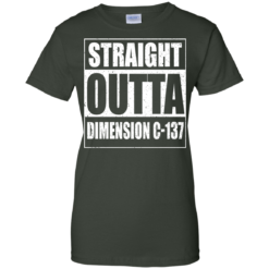 image 421 247x247px Rick and Morty: Straight Outta Dimension C 137 T Shirts, Hoodies